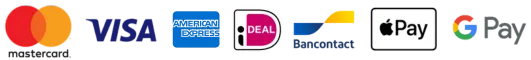 Accepterade betalningsmetoder, inklusive Visa, Mastercard, PayPal och krypto