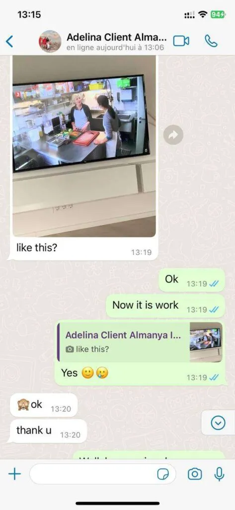 WhatsApp snabb teknisk supportinteraktion 4